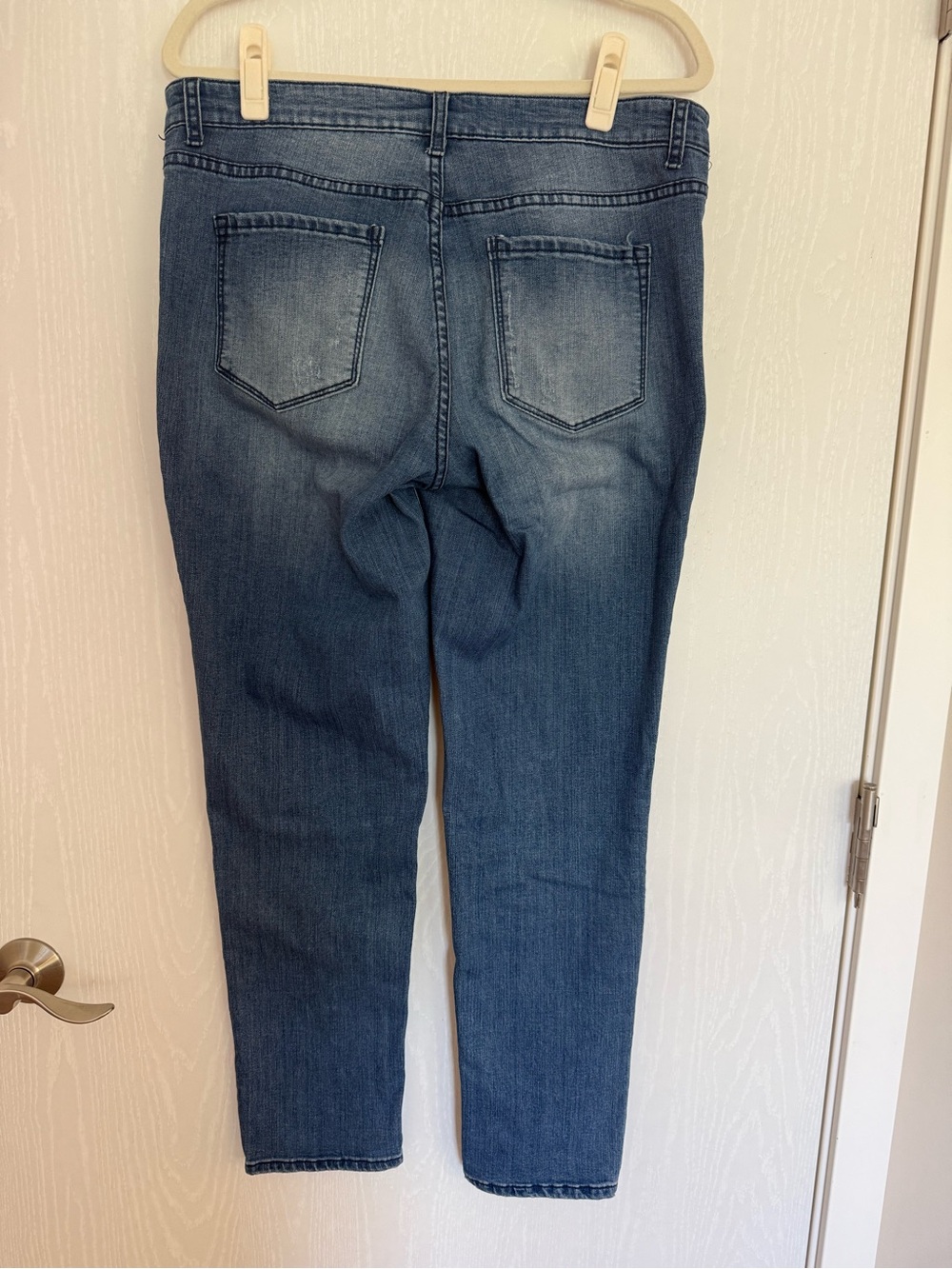 Vintage America Blues Bestie Jean Embroidered Floral Jeans Women's 10/30 Boho - Picture 4 of 6